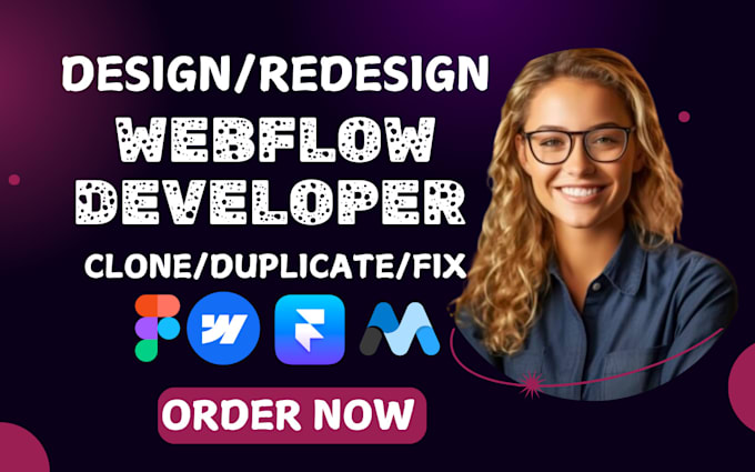 Gig Preview - Update fix clone copy duplicate website webflow framer website, figma to webflow