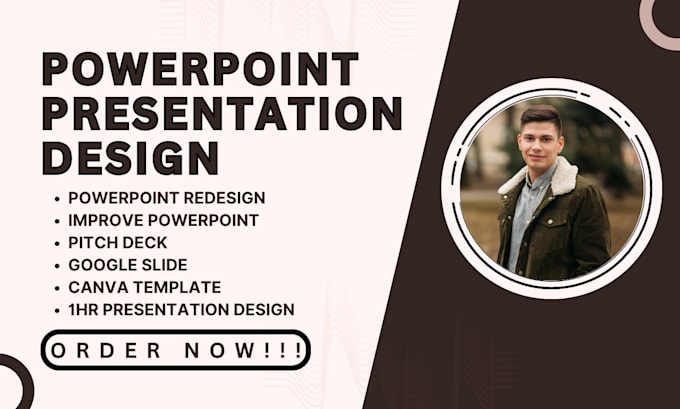 Gig Preview - Design business powerpoint  pitch deck powerpoint template google slides in 1hr