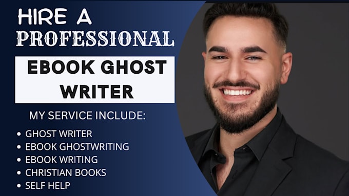 Gig Preview - Ghostwrite christian ebook self help book ghostwriter ebook writer ghostwriting