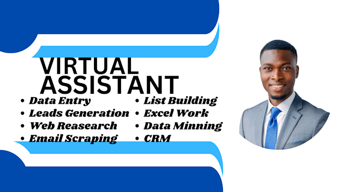 Gig Preview - Be your reliable virtual assistant for all your needs