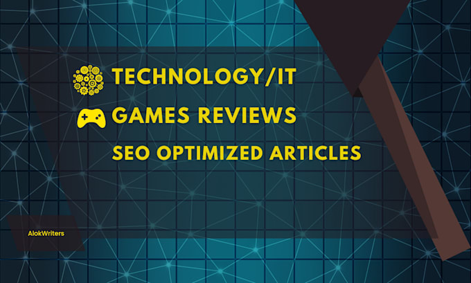 Gig Preview - Write professional technology, IT, and game reviews articles