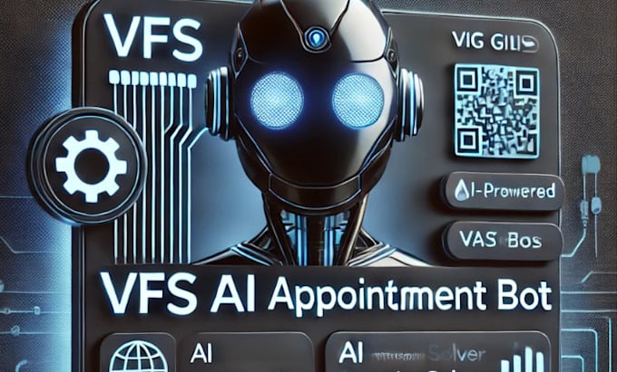 Gig Preview - Create ai powered visa appointment bot, auto refresh booking system for vfs tls