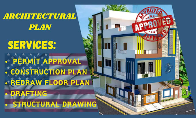 Bestseller - do hvac designs and architectural stamped drawings for permit approval