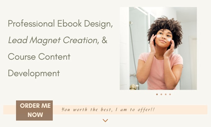 Gig Preview - Write and design career coaching ebook, lead magnet, course content, workbook