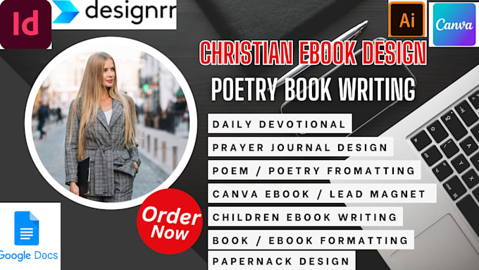 Gig Preview - Write, design, format christian ebook, prayer journal, daily devotion amazon KDP