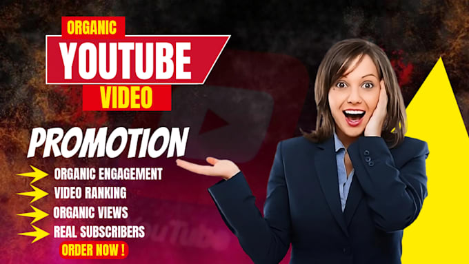 Gig Preview - Do organic youtube promotion for your video to grow your views