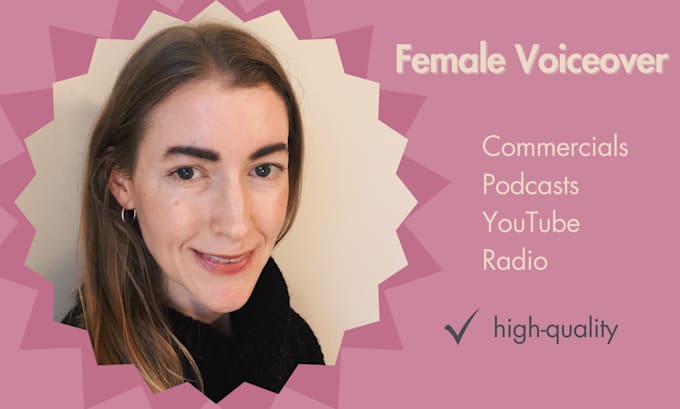 Gig Preview - Record a female voiceover