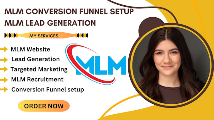 Gig Preview - Setup effective MLM recruiting conversion funnel, MLM lead generation marketing