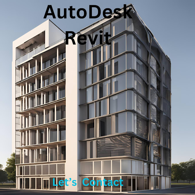 Gig Preview - Create stunning 3d building models using revit for your architectural project