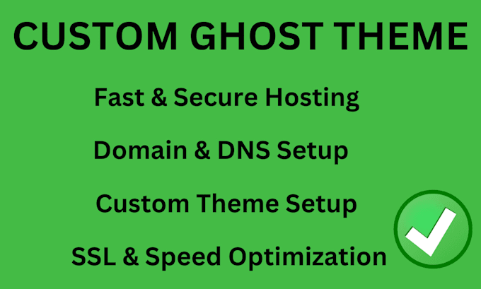 Gig Preview - Customize ghost cms theme for your blog or website