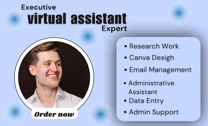 Gig Preview - Be your long term personal administrative executive virtual assistant