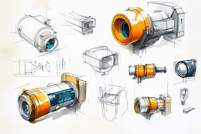 Gig Preview - Sketch a product design idea