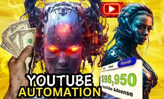 Gig Preview - Automate your youtube channel and create cashcow videos