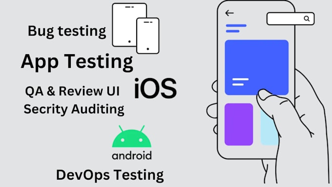 Gig Preview - Do mobile app testing, QA software testing, website testing