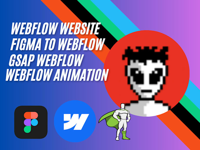 Gig Preview - Do webflow website, webflow animation website, webflow gsap, figma to webflow