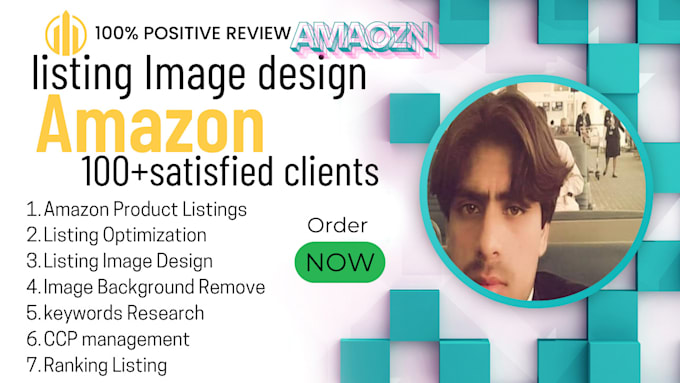 Gig Preview - Do amazon listings, amazon product image design, brand registry, product lunch