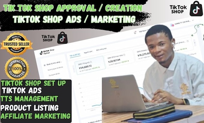 Bestseller - build and set up tiktok shop tiktok ads tiktok marketing marketing