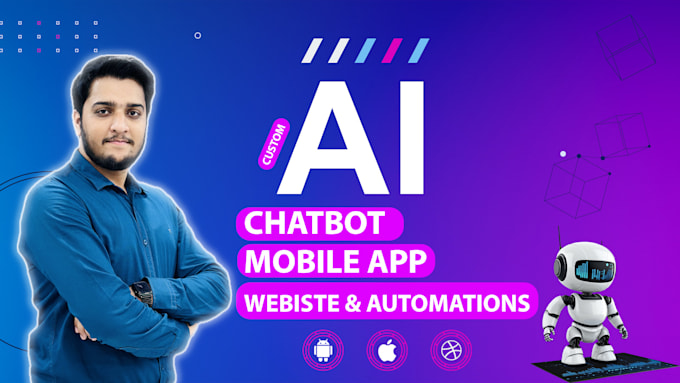 Gig Preview - Create chatgpt deepseek ai app ai chatbots ai websites saas apps ai software