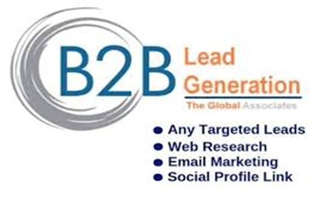 Gig Preview - Do targeted lead generation, email list, email lead building for any company