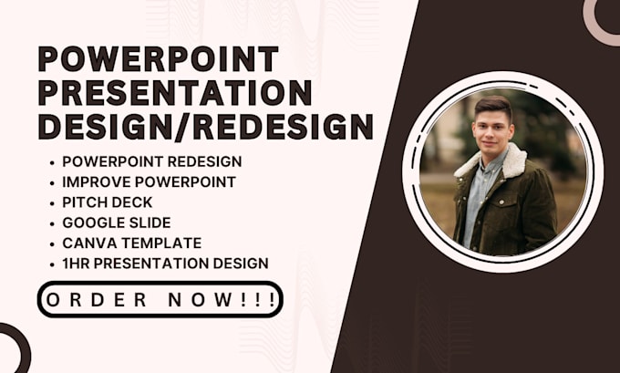 Gig Preview - Redesign and improve powerpoint presentation investor pitch deck for business