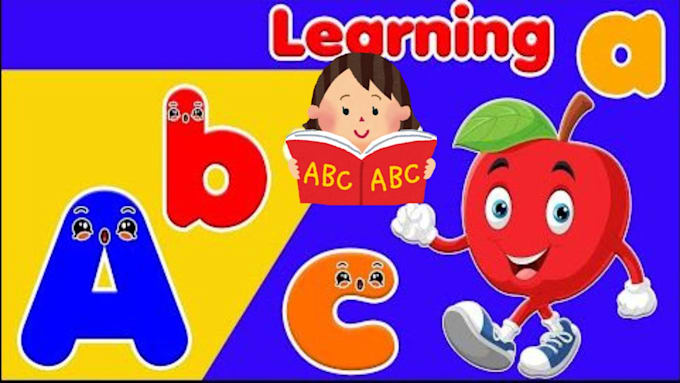 Bestseller - create engaging, attractive and educational 2d animated kiddies learning video