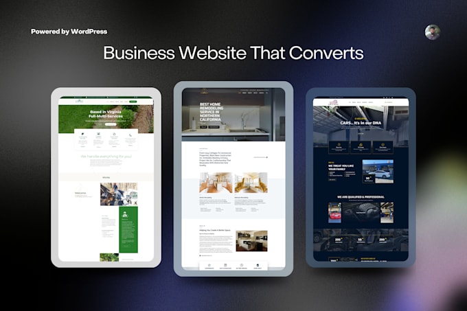 Gig Preview - Create a business website for your company