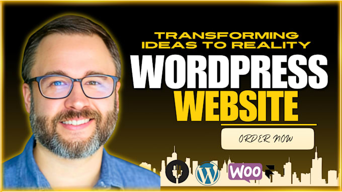 Gig Preview - Build wordpress website development, redesign wordpress using elementor pro