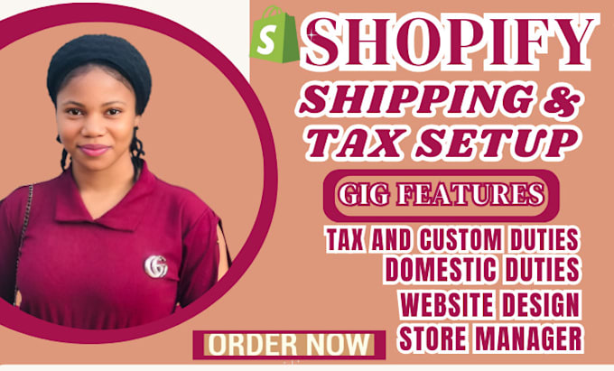 Gig Preview - Do shopify shipping profiles, zone and tax setup full shopify virtual assistant