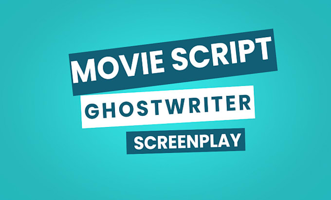 Bestseller - write movie screenplay or short film script screenwriting movie script writing