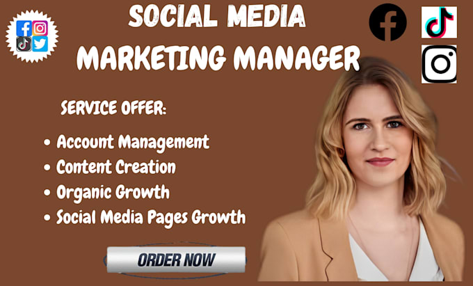 Bestseller - be your social media marketing manager instagram page facebook ads tiktok shop