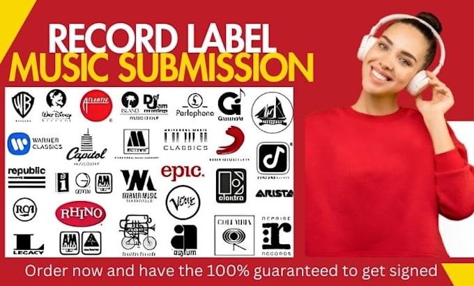 Gig Preview - Do legitimate record label submission to to help you get signed