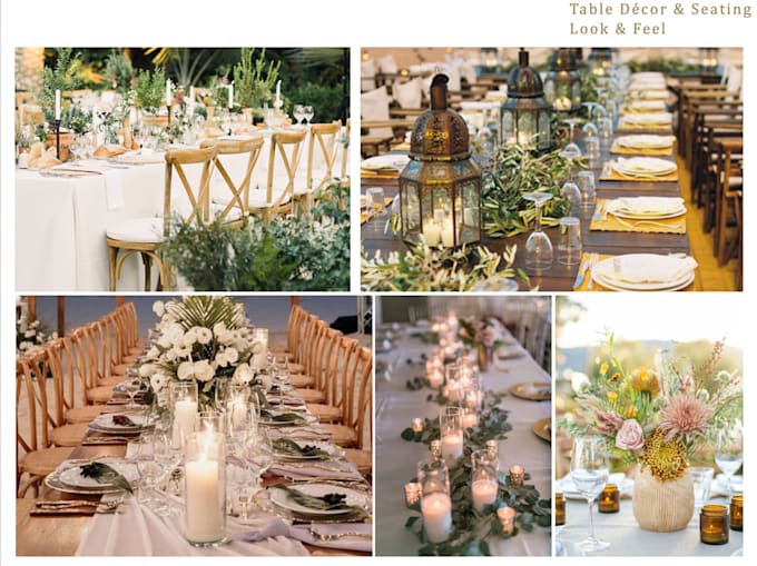 Gig Preview - Create a mood board for your event or wedding