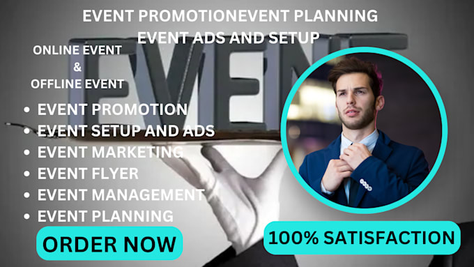 Gig Preview - Promote and market eventbrite, conference, webinar, event to boost attendance