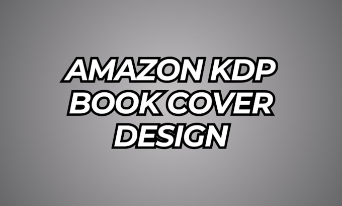 Gig Preview - Book cover design for amazon kdp book publishing