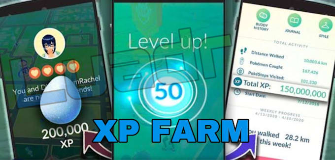 Gig Preview - Farm millions of xp for you