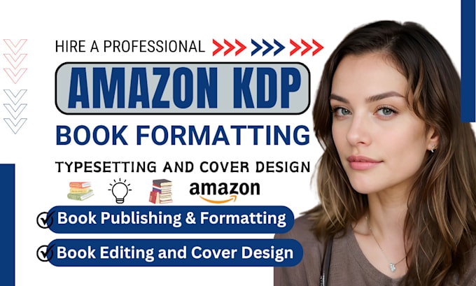 Gig Preview - Do artistic book formatting on amazon kdp, book layout and design for nonfiction