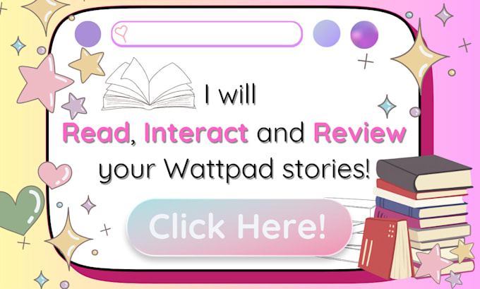 Gig Preview - Read, interact and give feedback on your wattpad novel