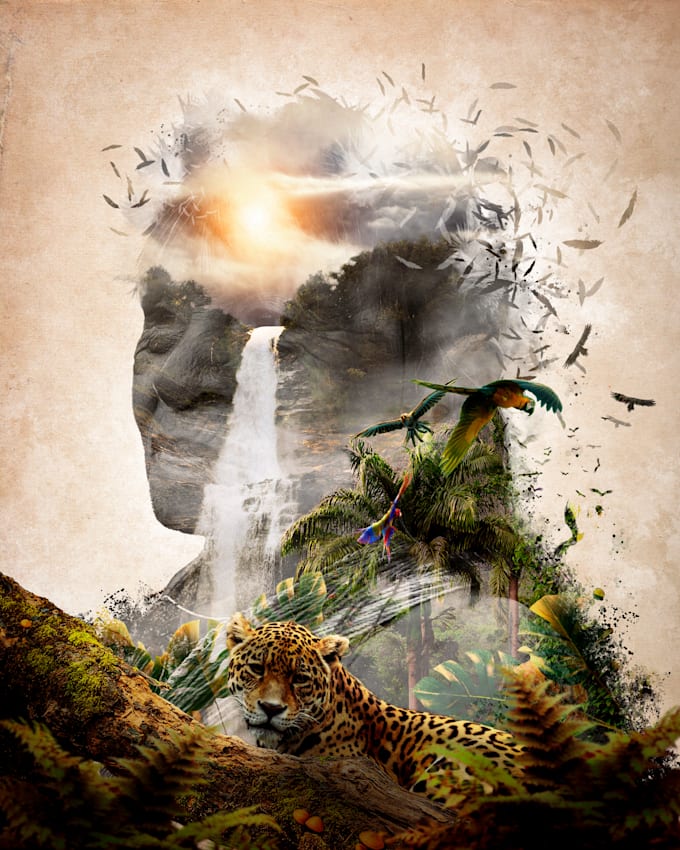 Bestseller - create a stunning double exposure photomontage