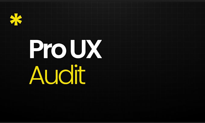 Gig Preview - Professionally test and ux audit your website