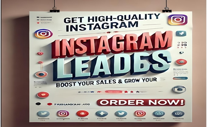 Gig Preview - Do b2b leads generation and extraction from instagram with custom