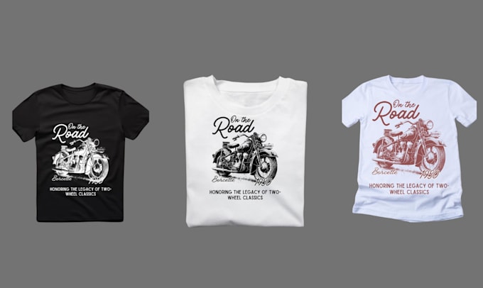 Gig Preview - Design t shirt hot rod car and bike, vector car, vector hot rod car