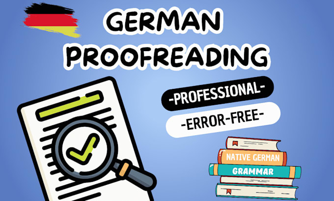 Bestseller - proofread and edit your german text professionally