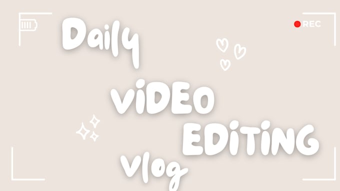 Gig Preview - Do video editing for youtube online course vlog