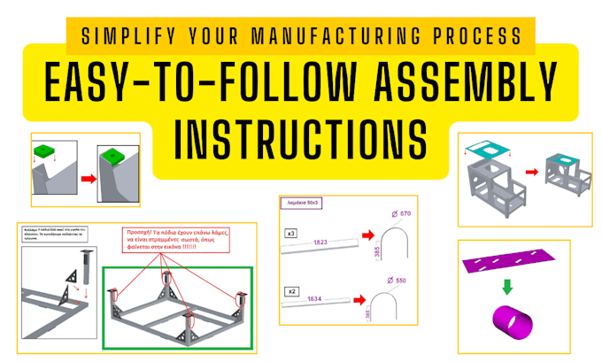 Bestseller - create assembly instruction drawings