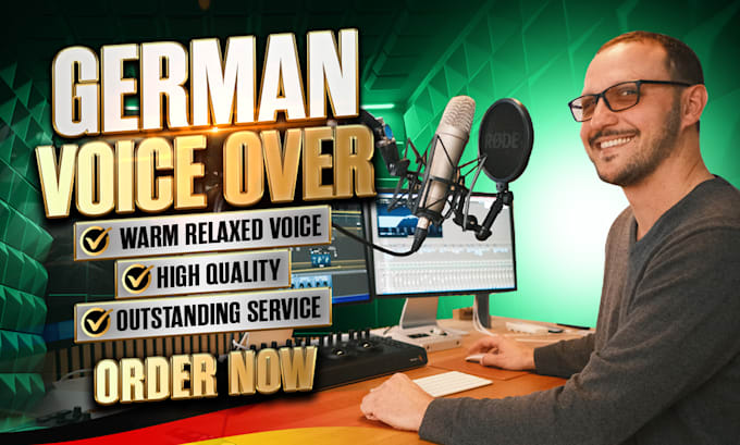 Gig Preview - Produce the voice over for your imagefilm