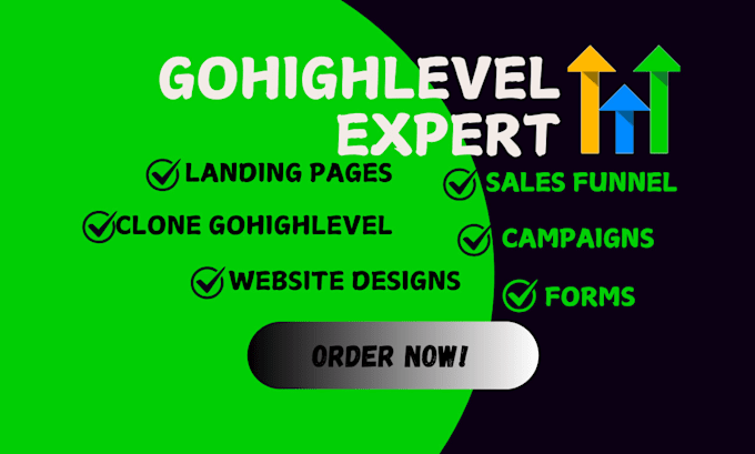 Gig Preview - Be your gohighlevel expert websites click funnels landing pages expert ghl va