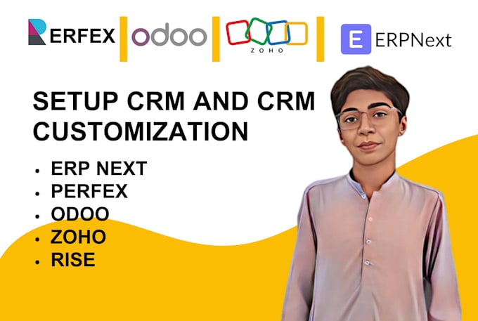 Gig Preview - Expert setup perfex, erp next , rise, odoo and zoho CRM