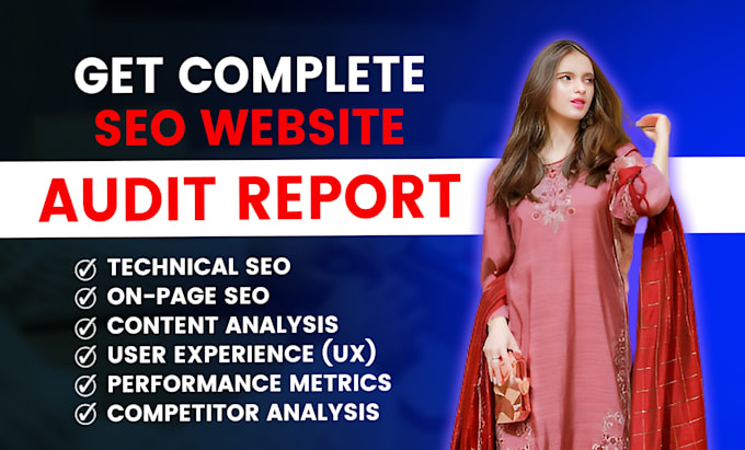 Gig Preview - Make website audit report to fix technical SEO errors and performance issues