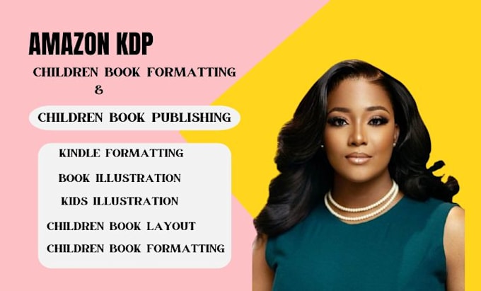 Gig Preview - Do children book formatting KDP formatting and professional book layout design