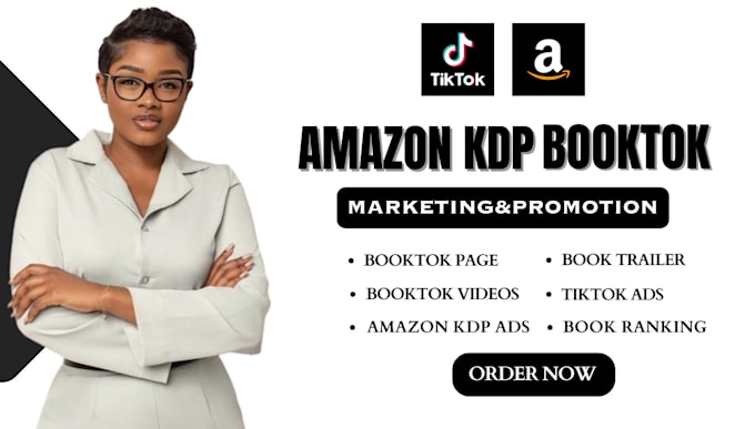 Gig Preview - Do booktok video promotion, amazon book promotion, ebook marketing